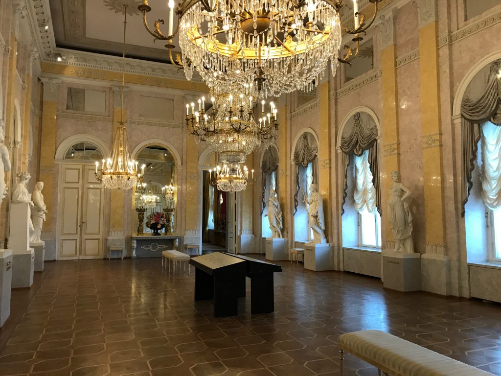 Interior do Palácio Albertina - Foto: Gleison Salin/Cerveja e Gastronomia