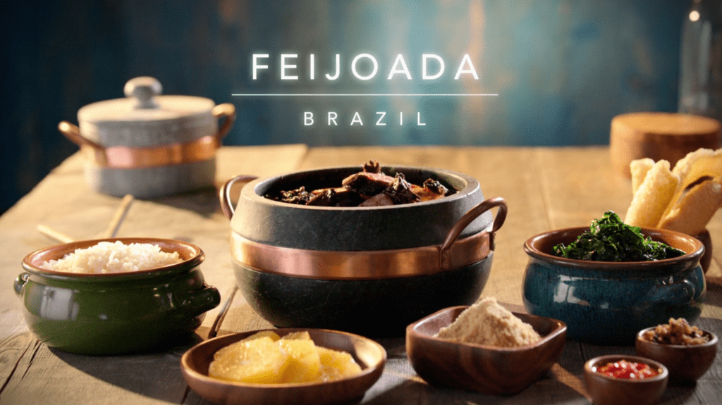 Feijoada é o prato que representa o Brasil - Foto: Reprodução/Netflix