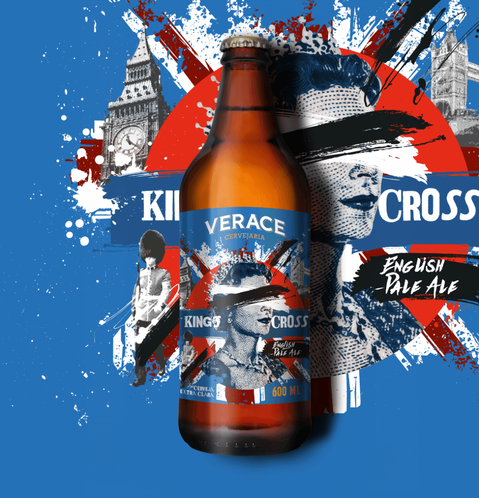 King`s Cross é uma English Pale Ale produzida pela Cervejaria Verace - Foto: Divulgação/Cervejaria Verace