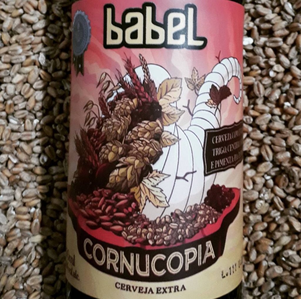 Cornucopia é a cerveja da Babel que harmoniza bem com o queijo do Serro – Foto: Reprodução/Babel Cervejaria