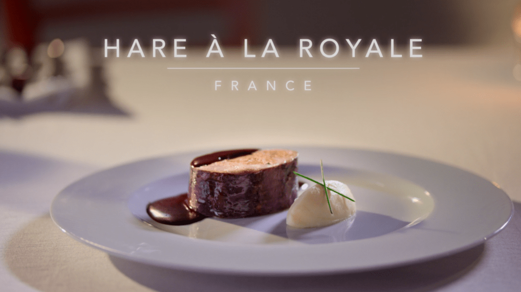 Lebre à la Royale é o prato típico da França – Foto: Reprodução/Netflix