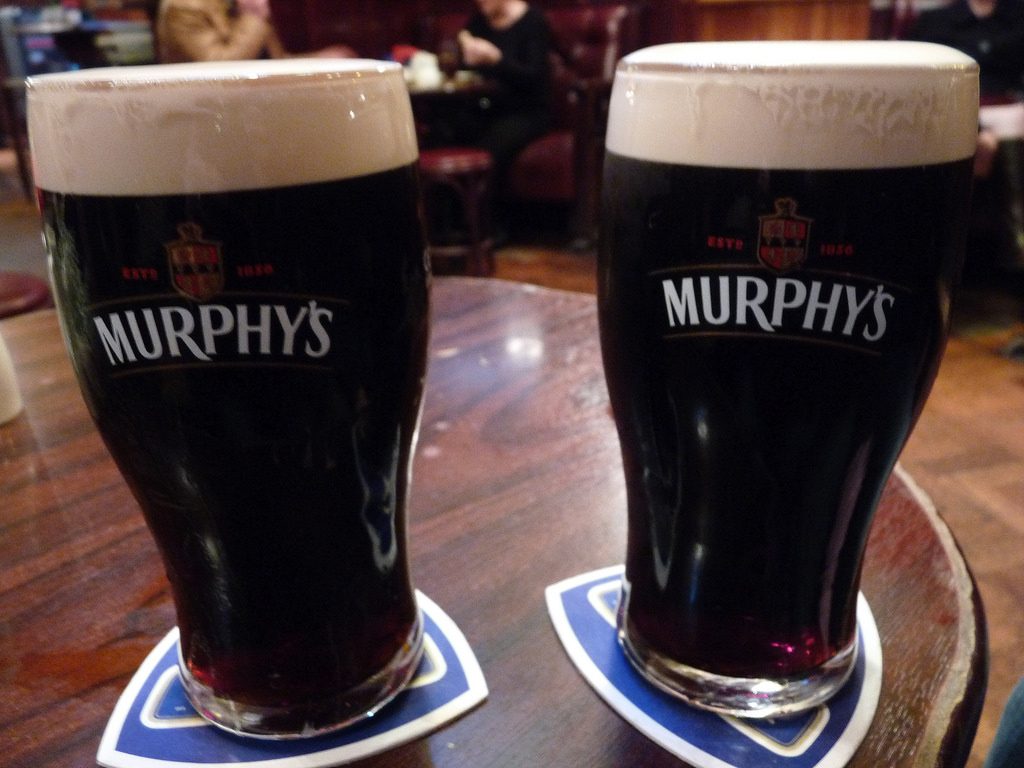 Murphy é uma outra marca famosa de cerveja do estilo Stout - Foto: Irish Jaunt/Flickr