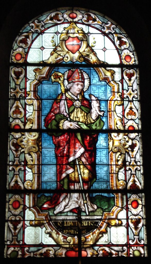 Santo Arnulfo de Metz era um bispo que viveu na França - Foto: Reprodução/Graoully/Wikimedia