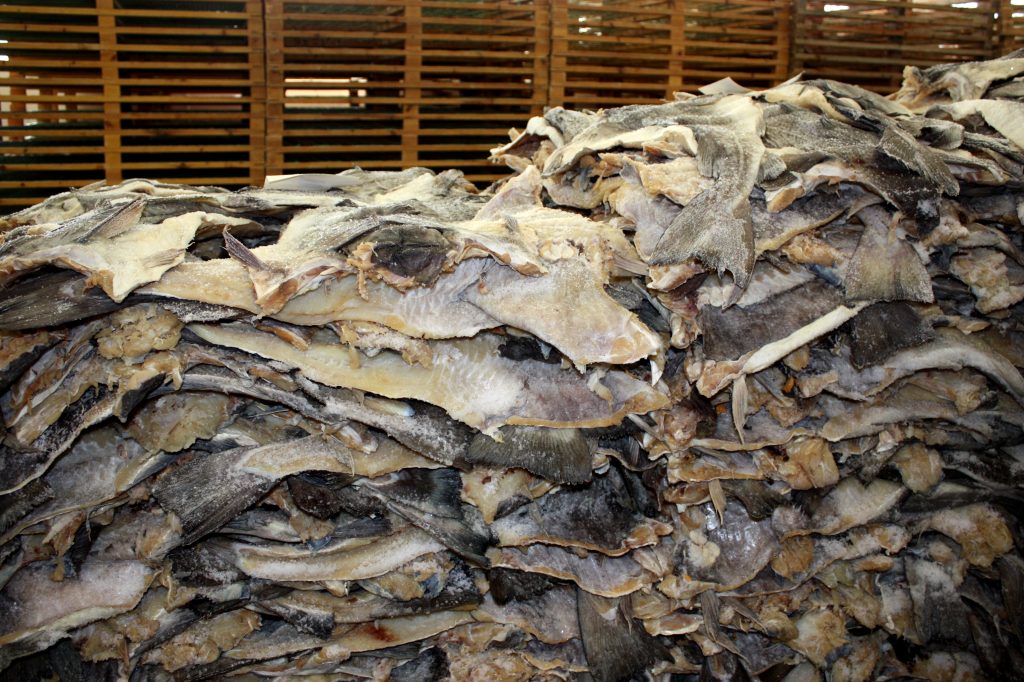 Bacalhau pronto para venda em Portugal - Foto: Troms Arbeiderparti/Flickr