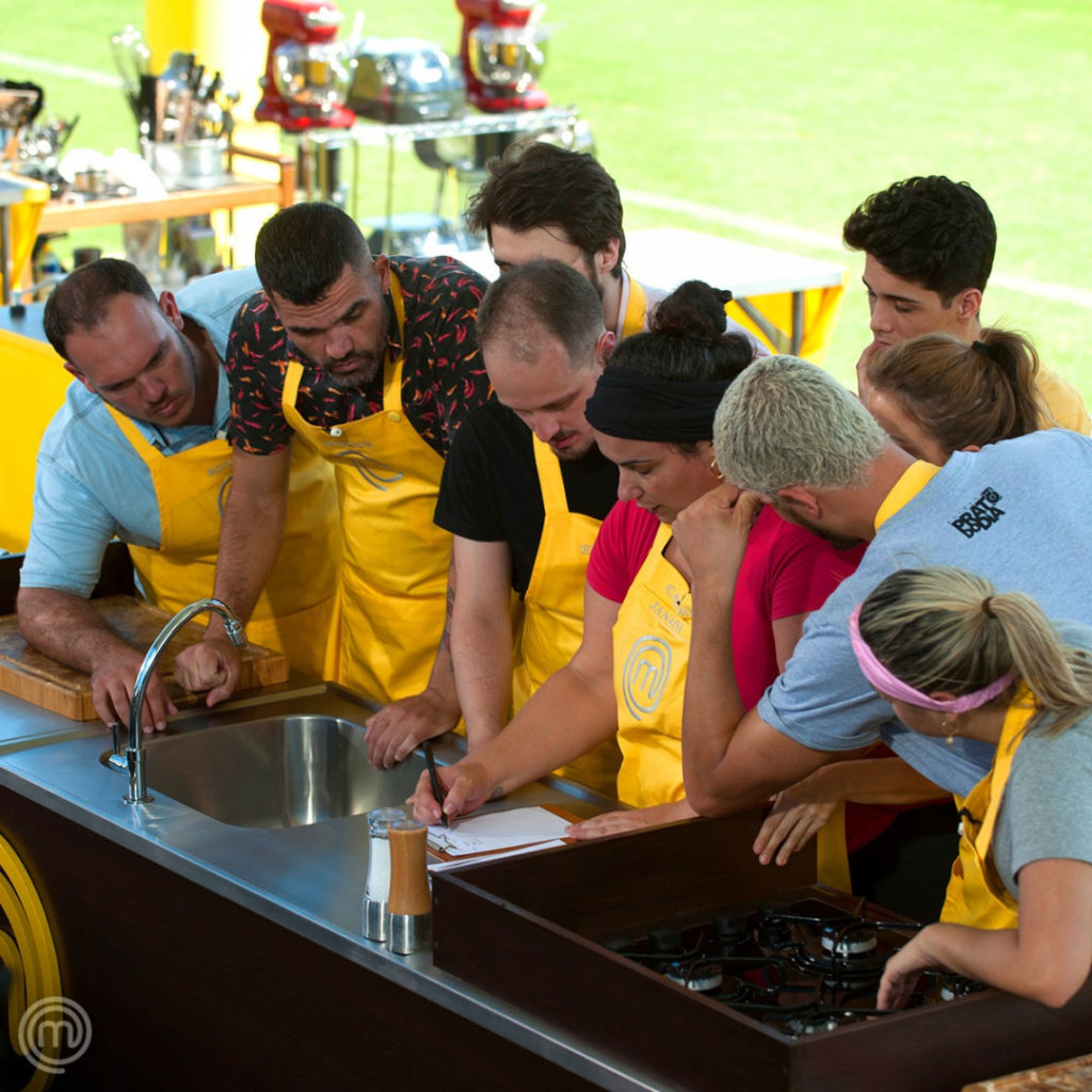 Equipe amarela foi mais organizada e venceu a prova de grupo - Foto: Carlos Reinis/Band/Masterchef
