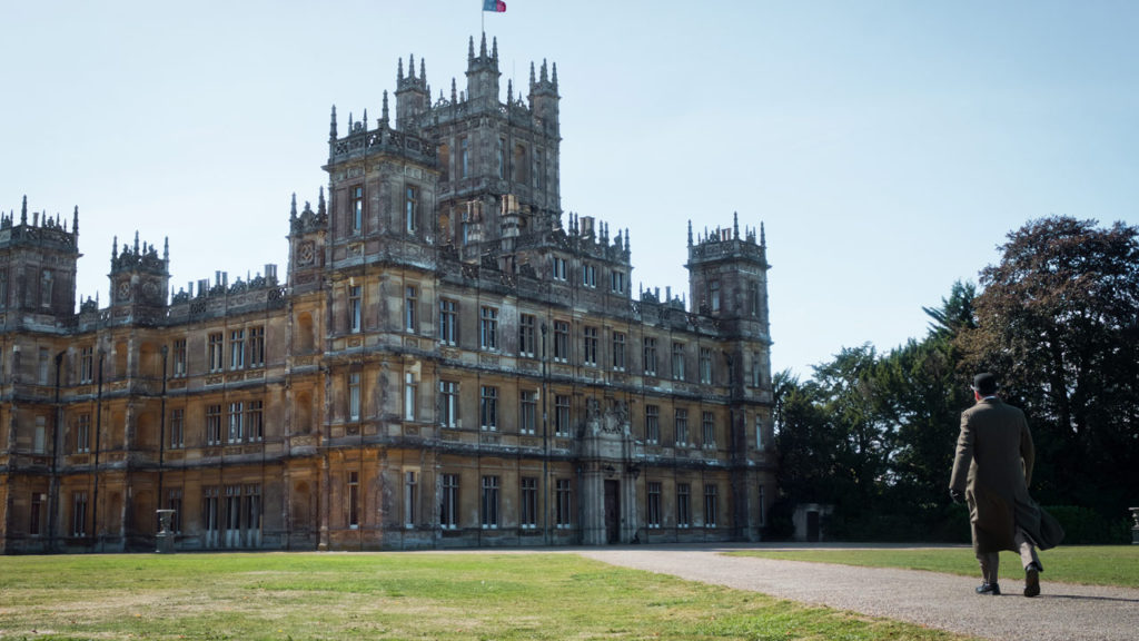 A famosa mansão Downton Abbey onde vive a família Crawley - Foto: Universal Pictures France