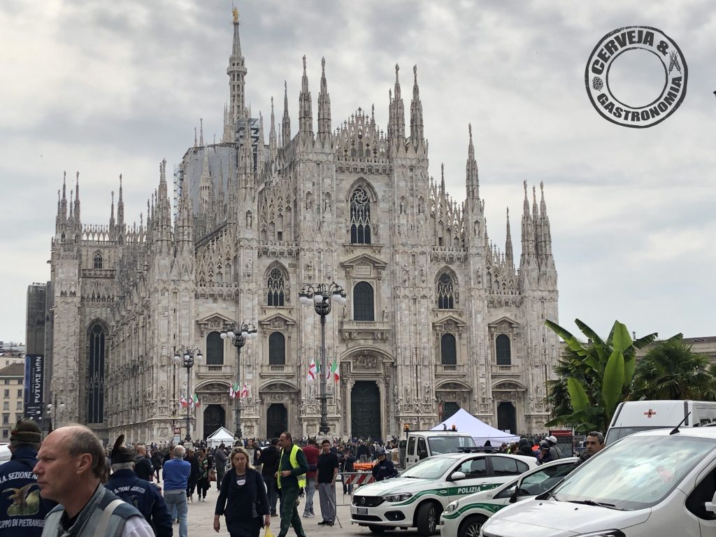 Duomo de Milão é um dos principais pontos turísticos mais visitados - Foto: Gleison Barreto Salin/Cerveja & Gastronomia