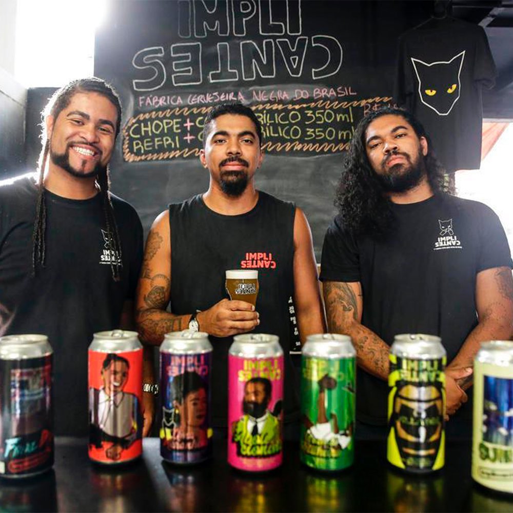 Cervejaria Implicantes é a primeira cervejaria negra do Brasil - Foto: Reprodução/Facebook Cervejaria Implicantes