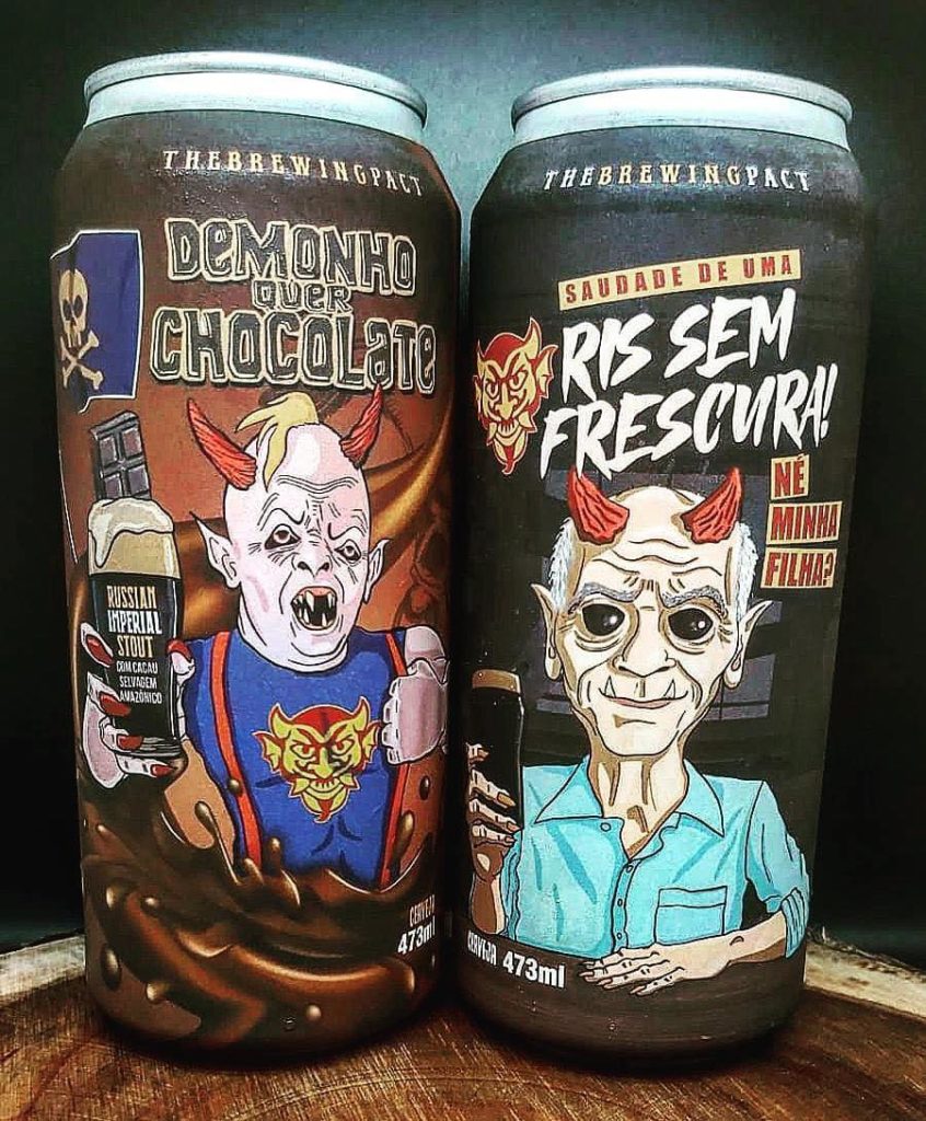 Cervejas da Demonho trazem amargor e intensidade alcoólica em dois lançamentos - Foto: Divulgação