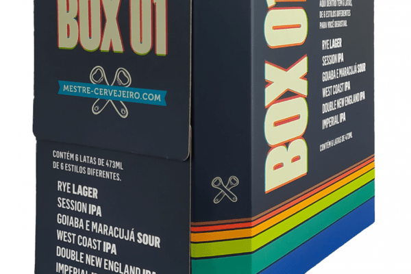 Box 1 tem seis latas com estilos diferentes - Foto: Reprodução/Mestre Cervejeiro