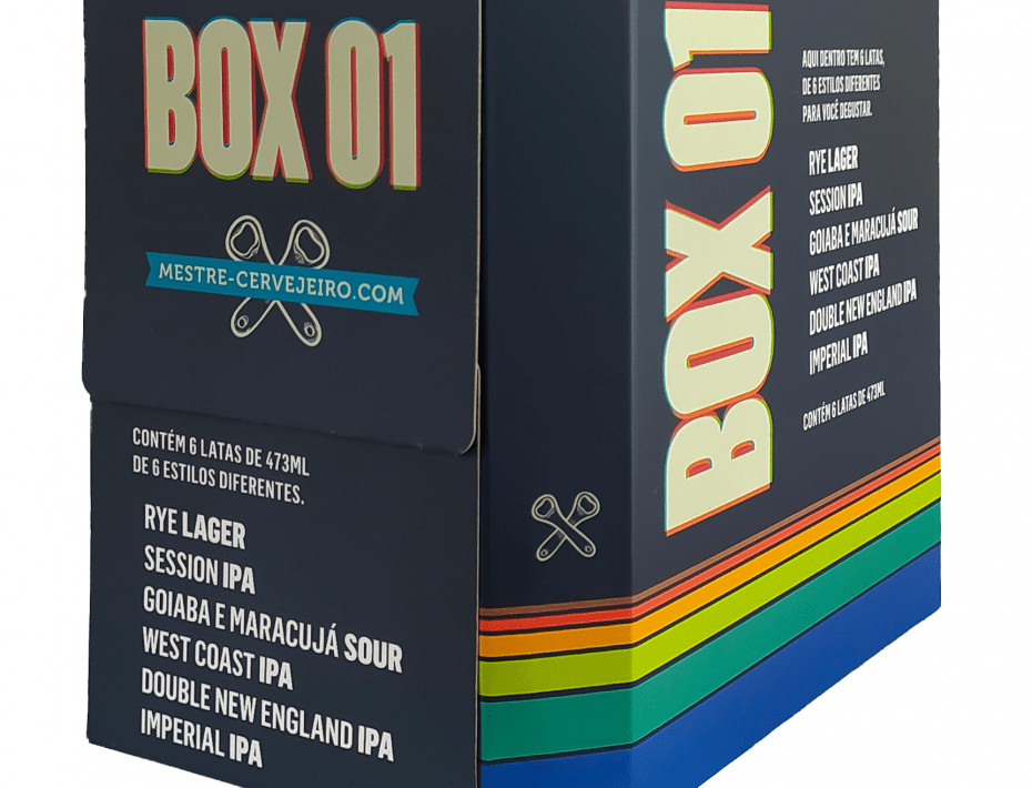 Box 1 tem seis latas com estilos diferentes - Foto: Reprodução/Mestre Cervejeiro
